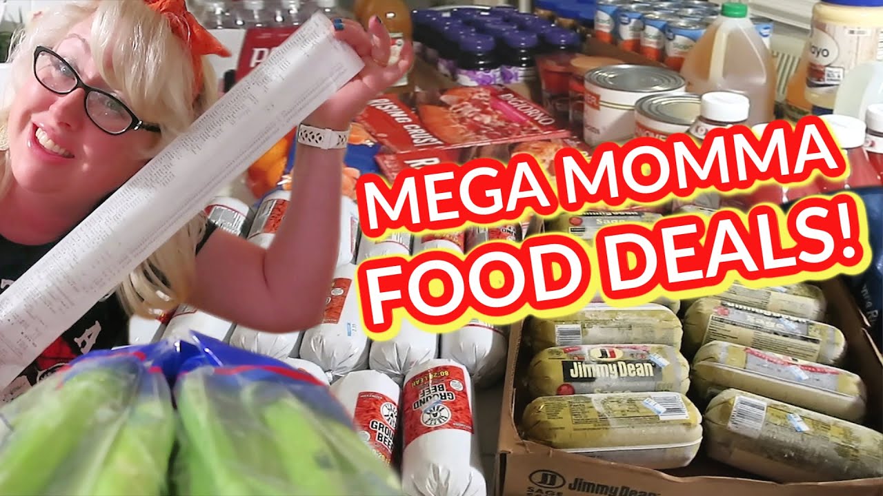 BIG DEALS on LARGE FAMILY GROCERY Haul SHOPPING! CHEAP MEAT, Bulk NOODLES, Emergency Food Storage!!
