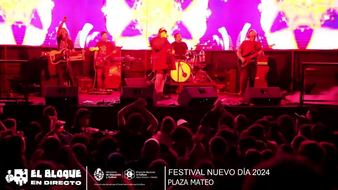 MASSACRE EN URUGUAY 2024 -- FESTIVAL NUEVO DIA -- EL BLOQUE EN VIVO