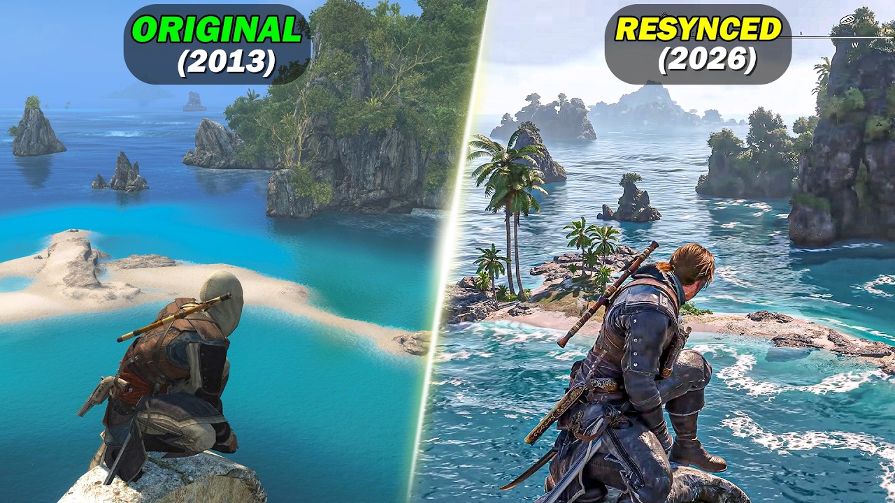 AC Black Flag Resynced vs Original &mdash; Is It Actually Better?