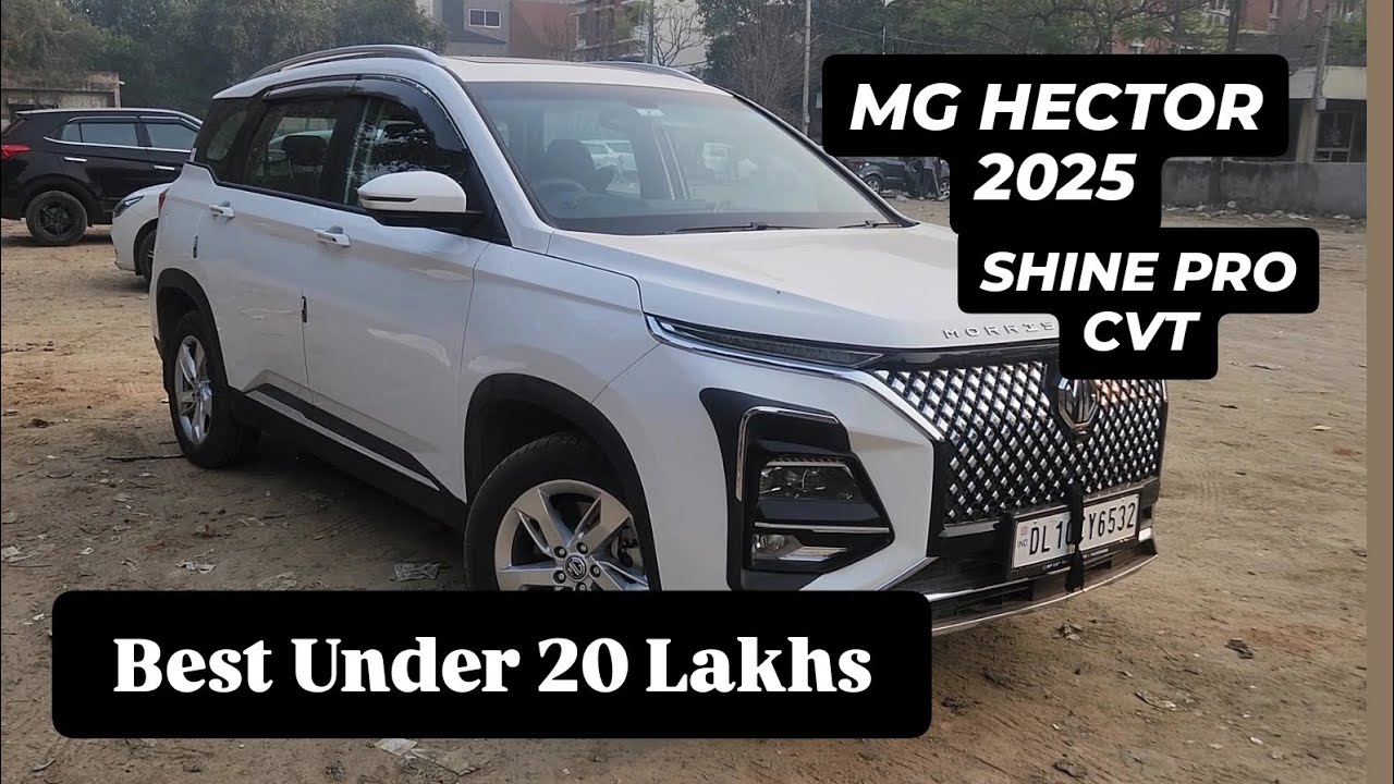 MG HECTOR Shine Pro Turbo 1.5 CVT Petrol review || भर भर के Features || Best Car Under 20 Lakhs👍