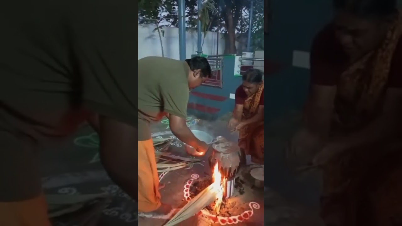Pongal Festival at Annaiyin Anantha Nilayam.அன்னையின் ஆனந்த நிலையத்தில் தைப்பொங்கல்.