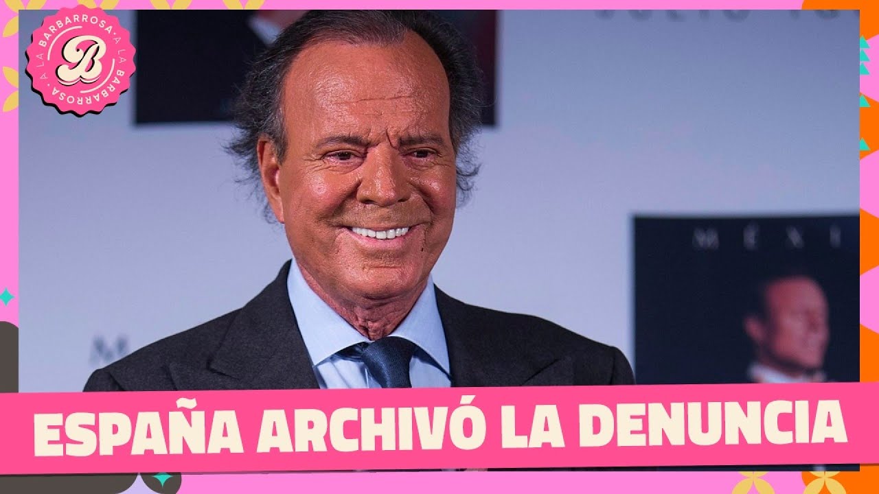 La fiscalía española archivó la denuncia contra Julio Iglesias | #ALaBarbarossa