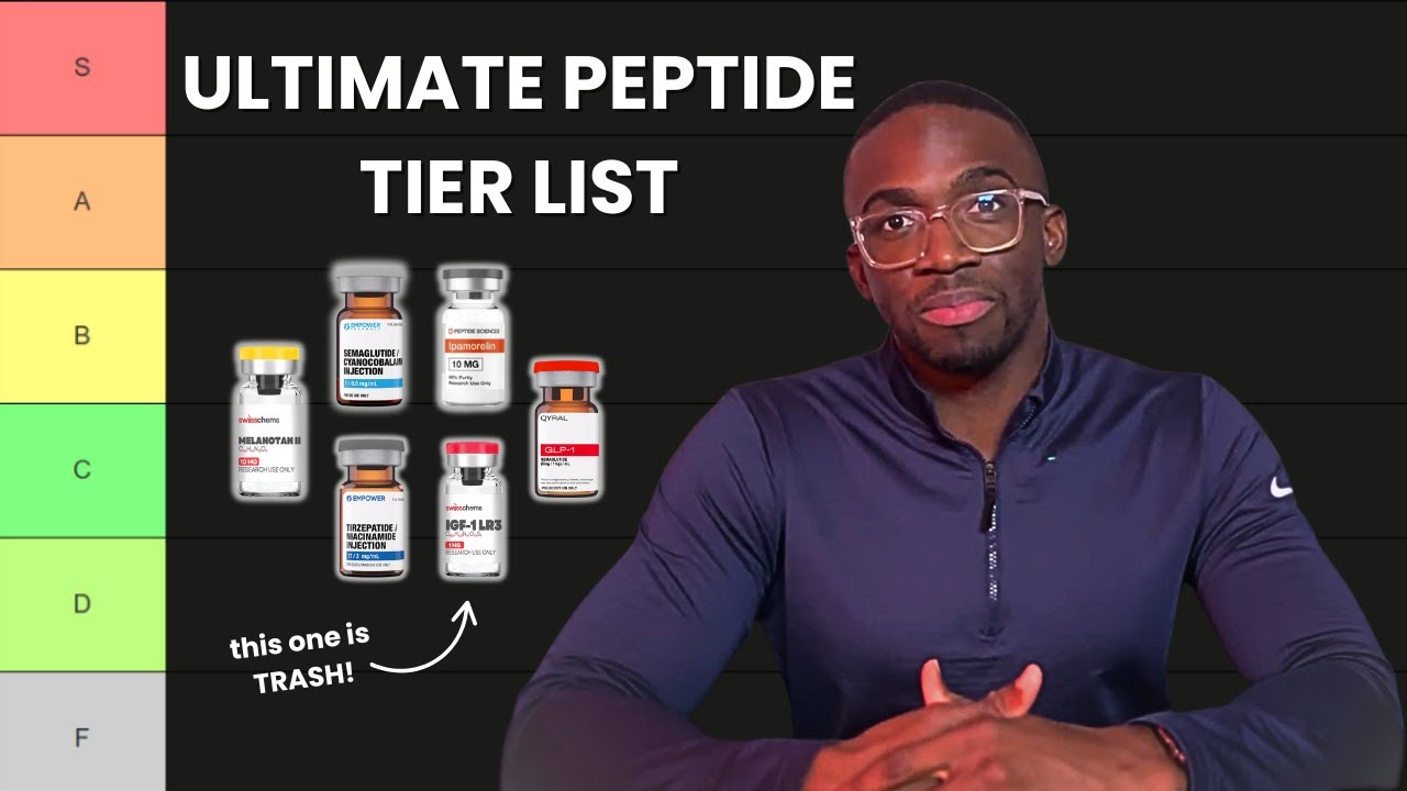 Peptide Tier List 2025: What Actually Works!