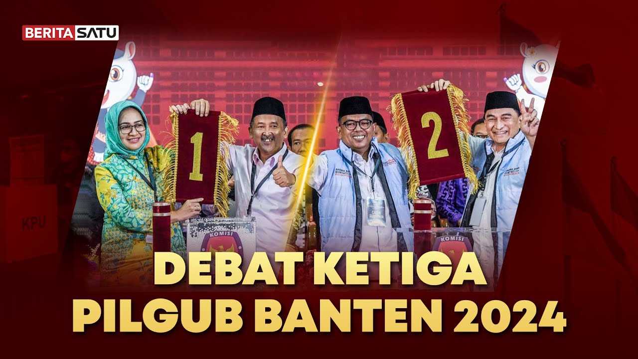 🔴 LIVE | Debat Ketiga Pilgub Banten 2024 | Beritasatu