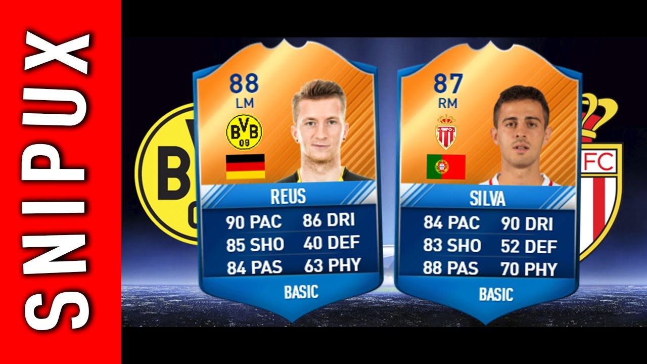 MONACO VS DORTMUND TIIMI | FIFA 17 SUOMI