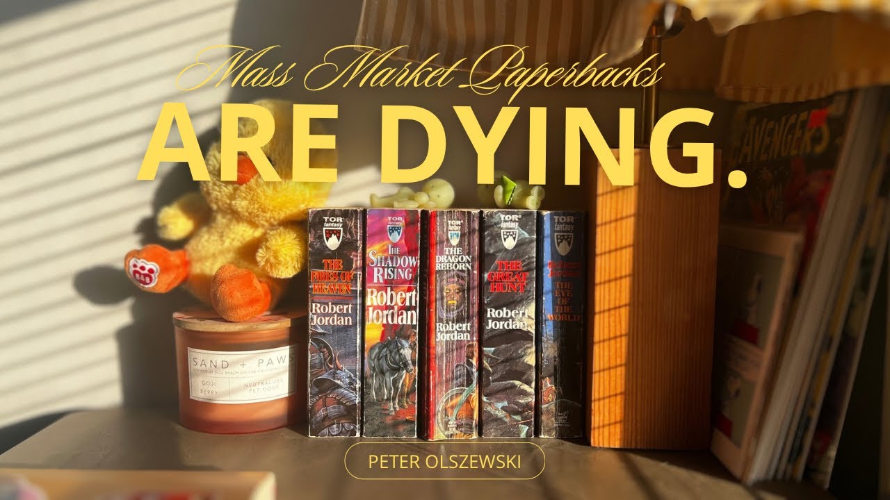 Книги в мягкой обложке массового издания уходят в прошлое.