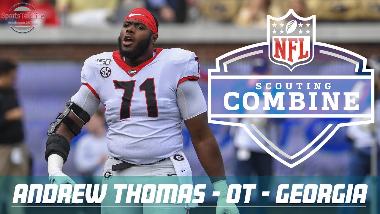 Andrew Thomas Combine Workout | Georgia Bulldogs Offensive Tackle