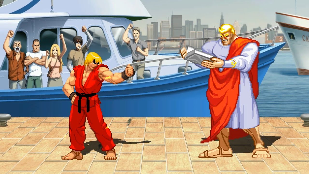 FIRE KEN vs ZEUS - Amazing epic fight battle !