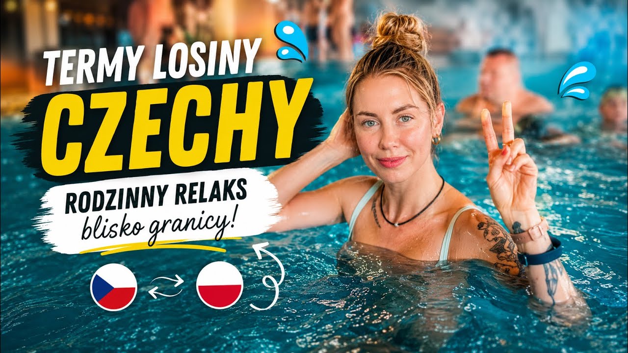 "Therme Losiny Czechy  – Rodzinny relaks w czeskich termach blisko granicy! 🏊‍♀️🇨🇿"