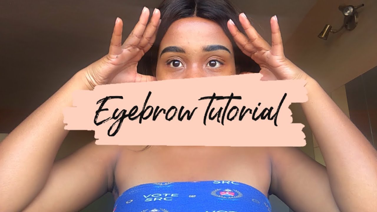 EASIEST EYEBROW TUTORIAL