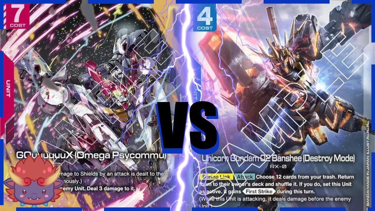 Green Red Clan vs Red Blue Cruz Control | Gundam Card Game Locals POV