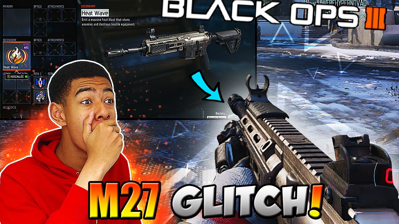 *NEW* HOW TO GET THE M27 IN BLACK OPS 3! (TUTORIAL) - M27 MULTIPLAYER GLITCH!
