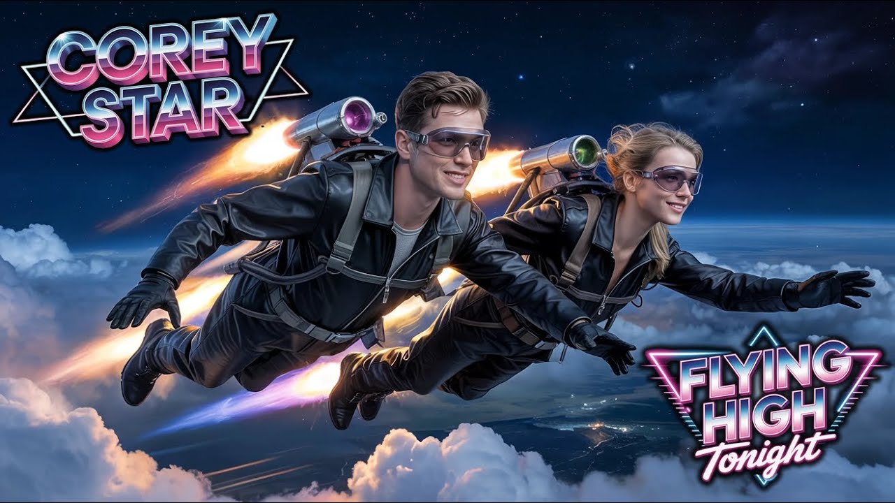 Corey Star - Flying High Tonight | 80s Synth Rock - New Wave