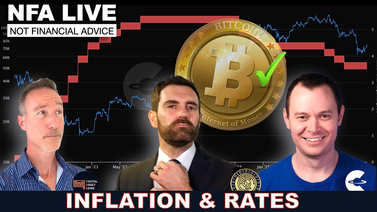 NFA LIVE. Данные по инфляции ОПУБЛИКОВАНЫ! Реакция Биткоина.