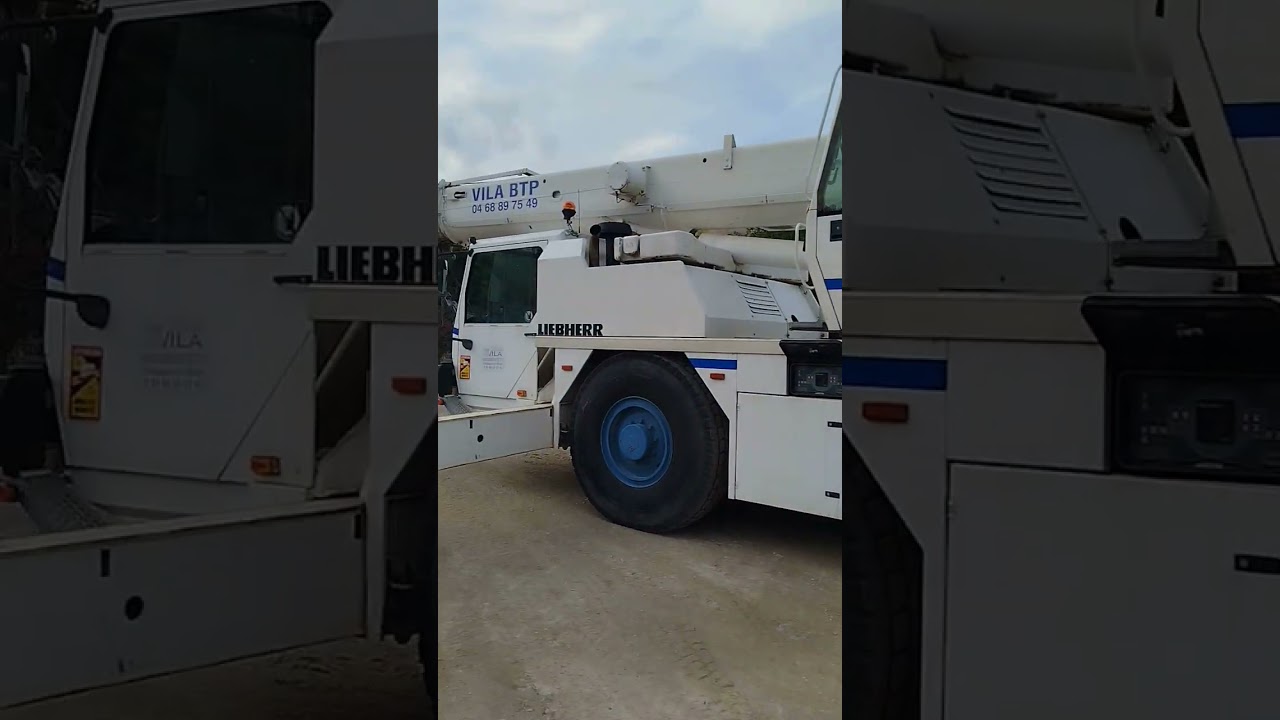 Vidéos 1 Grue Liebherr à la vente