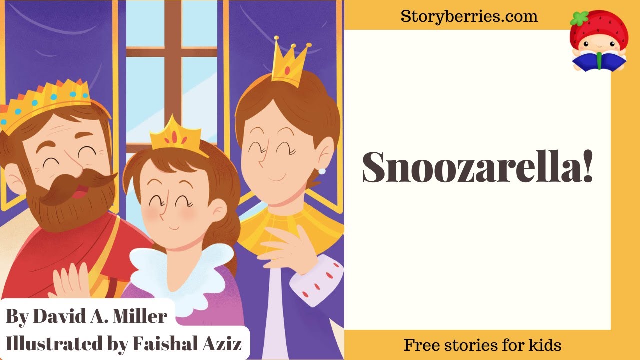 SNOOZARELLA #fairytales #feelings  🍓 Kids read-aloud  animated picture book with English subtitles