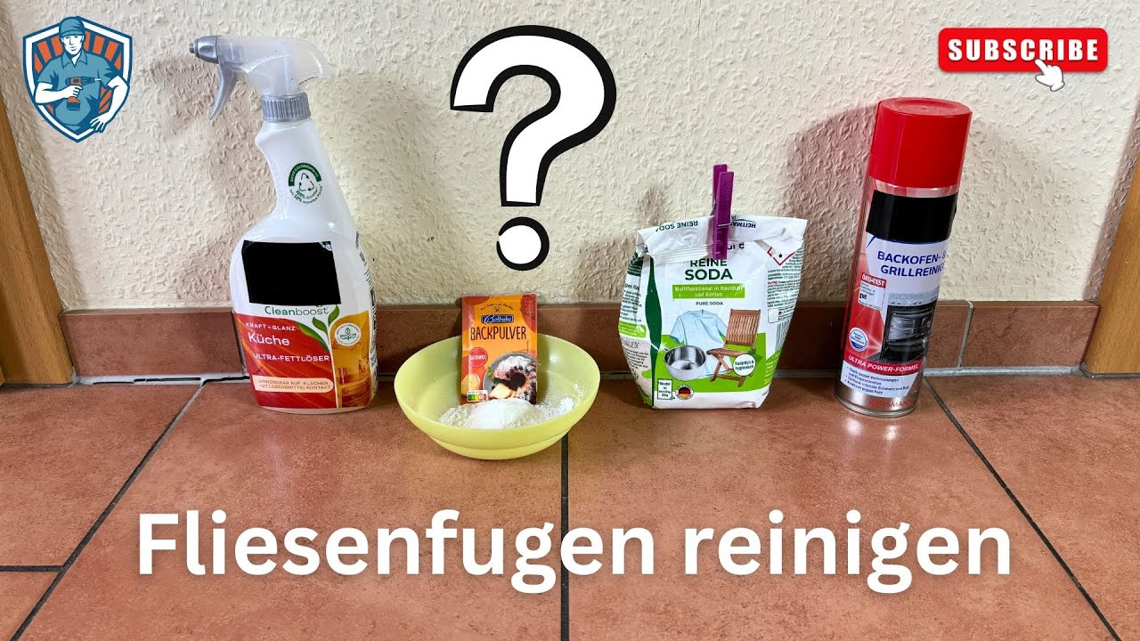 ✅ Fliesenfugen reinigen: 4 Geheimtipps, die du kennen musst ! 👍