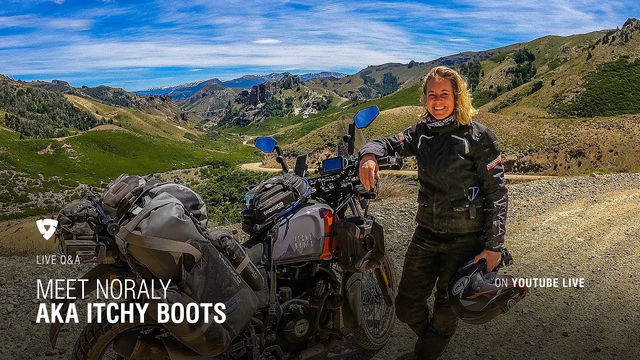 REV'IT! Q&A Livestream - Meet Noraly aka Itchy Boots