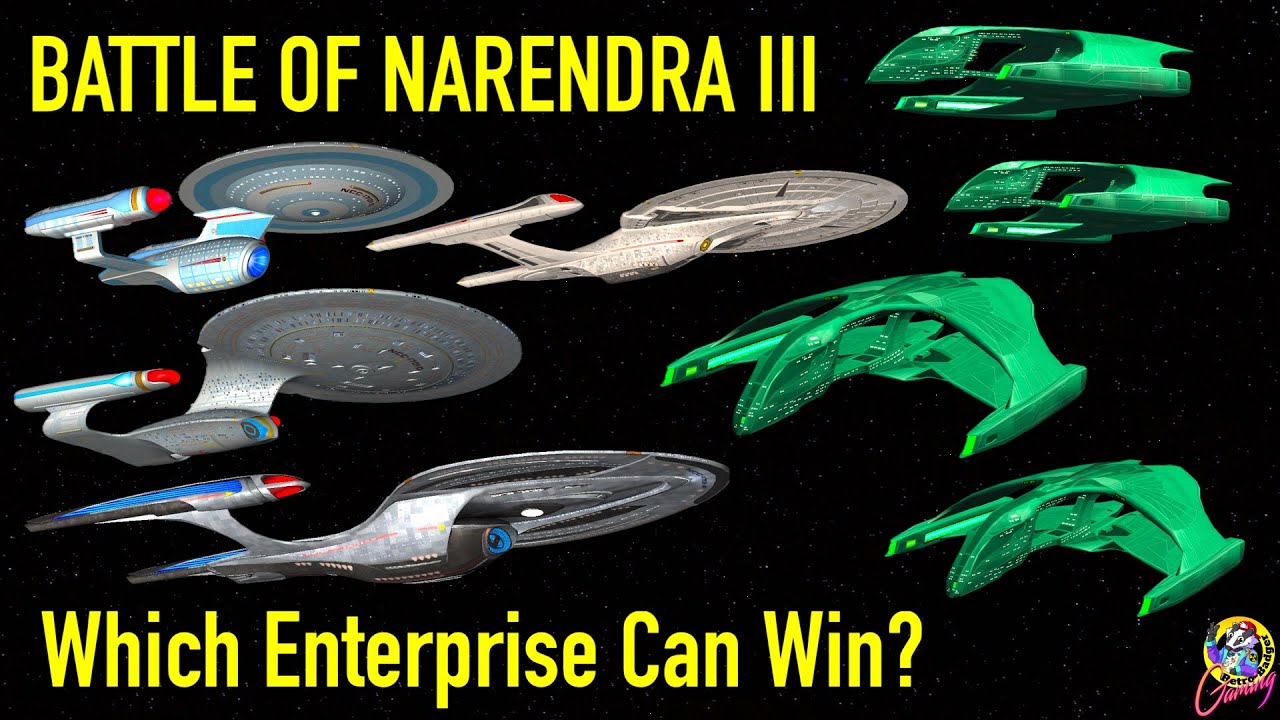Which Enterprise Can Win At Narendra III? Starting With ENT C - Star Trek Starship Battles