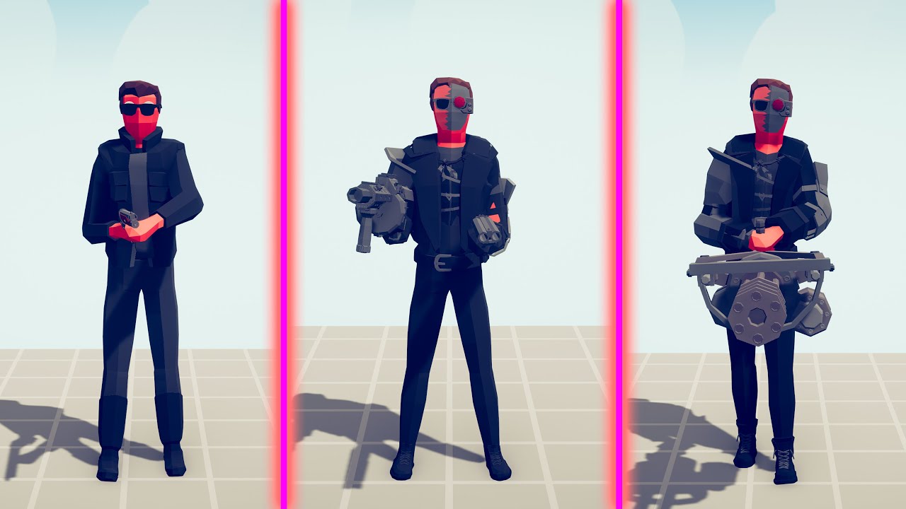 EVOLUTION OF TERMINATOR - Totally Accurate Battle Simulator TABS