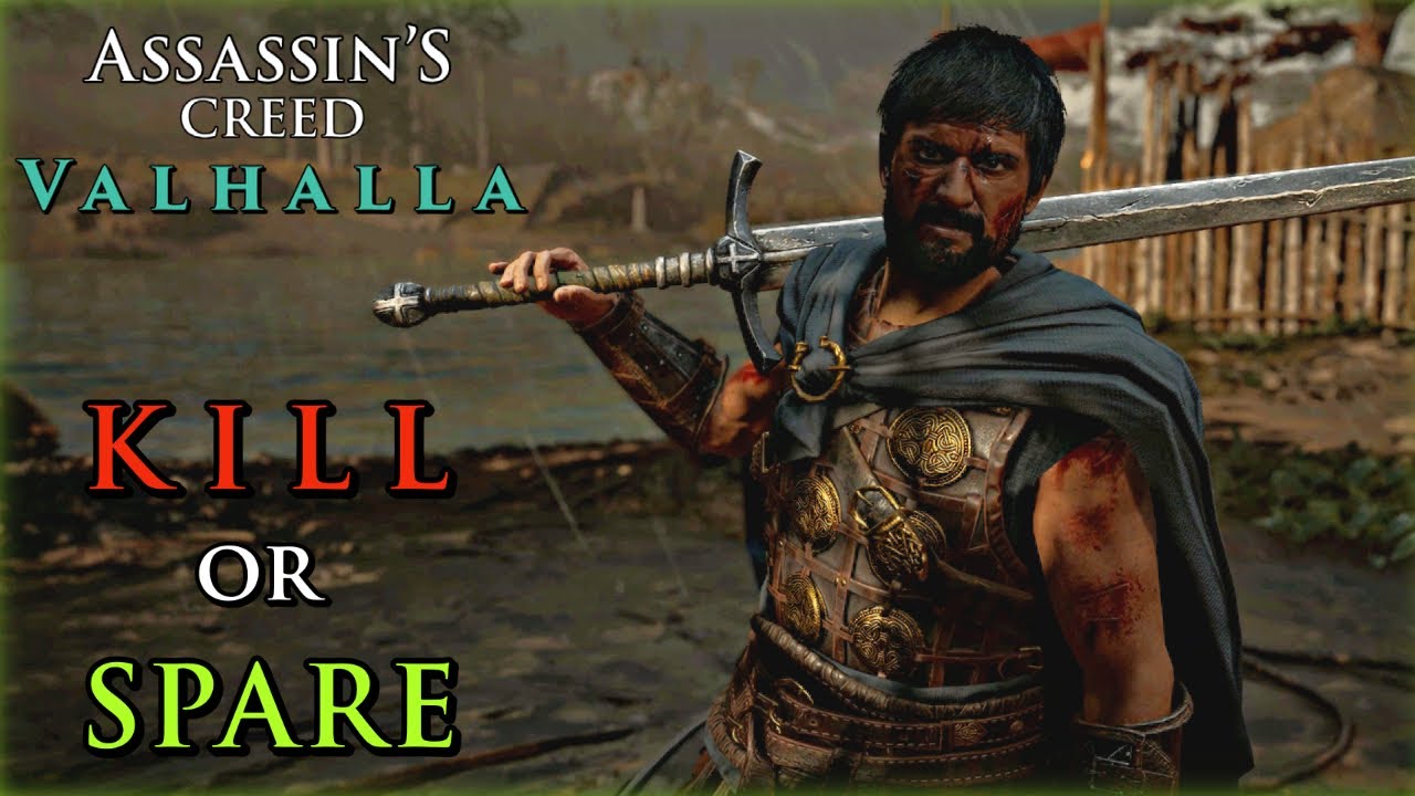 Assassin's Creed Valhalla - Kill Vs Spare LEOFRITH BOSS Fight (ALL Choices)