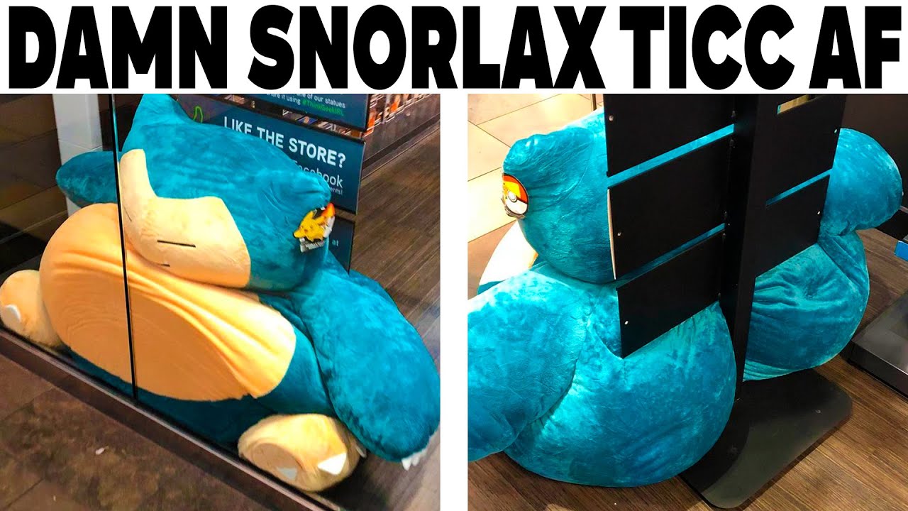 POKEMON MEMES V49 DAMN SNORLAX TICC AF