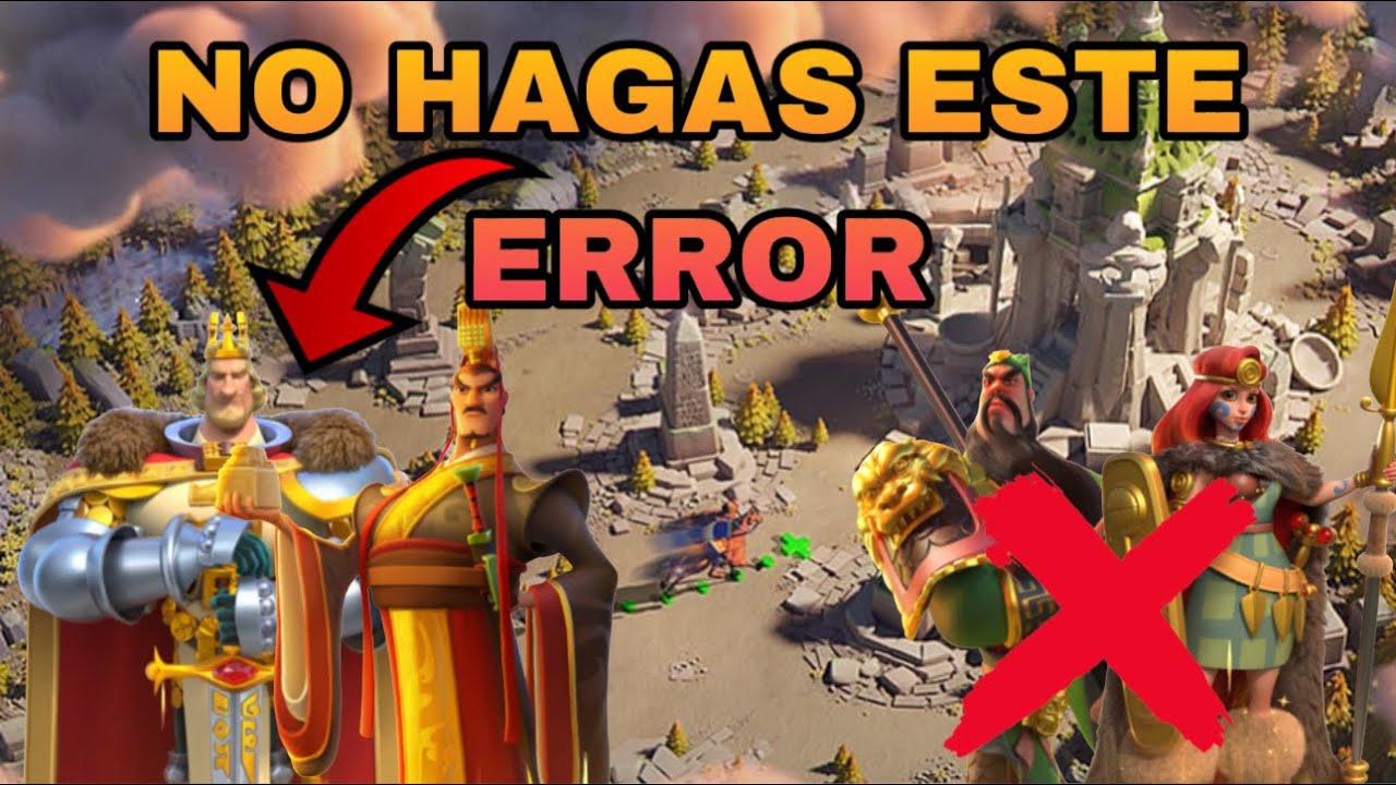COMANDANTES MÁS SEGUROS PARA MEJORAR | RISE OF KINGDOMS ESPAÑOL