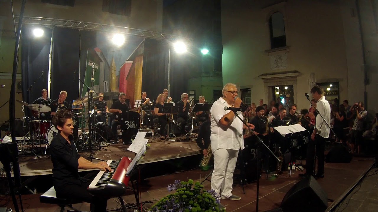 3 BIG BAND orchestra & Oto Pestner - GEORGIA ON MY MIND (live - Izola 2017)
