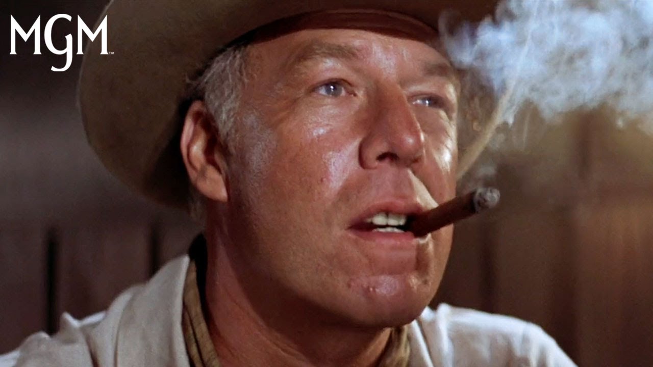 GUNS OF THE MAGNIFICENT SEVEN (1969) | Card Game Scene 