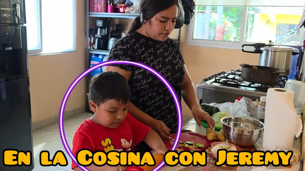 🚨Esto Es Admirable! Yaki Le Enseña a Su Hijito a Cocinar y Ser un Niño de Bien🥰😱