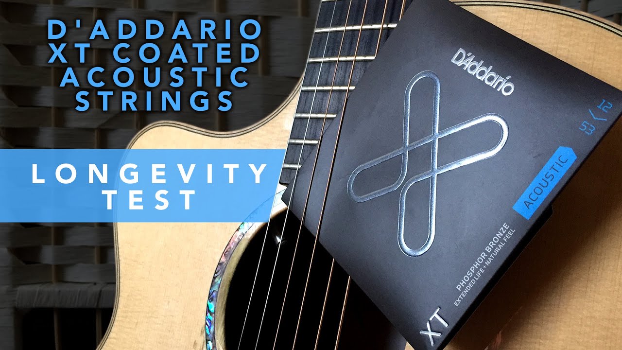 Longevity Test - Coated D'Addario XT - New favourite strings?