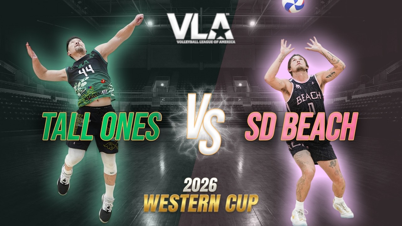 The Tall Ones vs SD Beach | VLA Western Cup 2026 (Game 1 Pool Play)