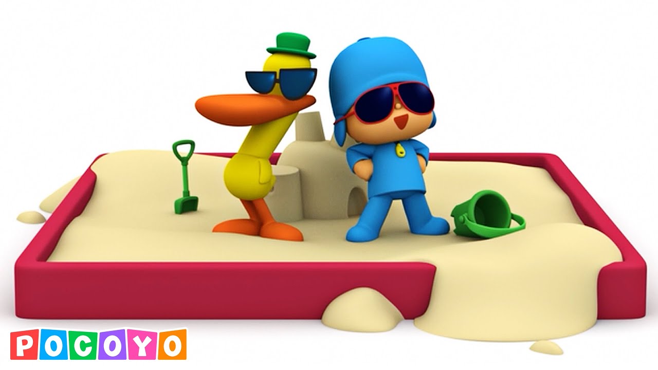 🏖️ Kumsal (S3E33) | Pocoyo 🇹🇷 Türk - Resmi Kanal | Çocuklar için Sihirli Çizgi Filmler