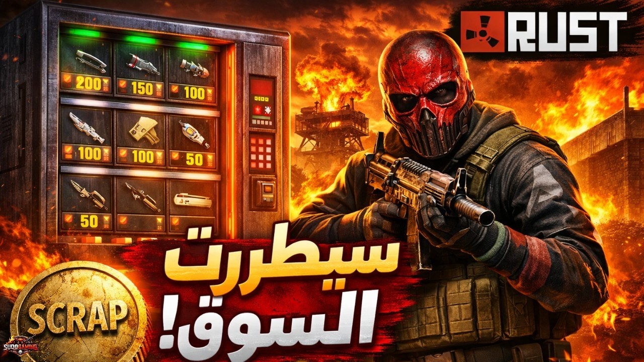 💰 صممت أقوى آلات بيع في السيرفر… تجارة لا تُهزم! | Rust