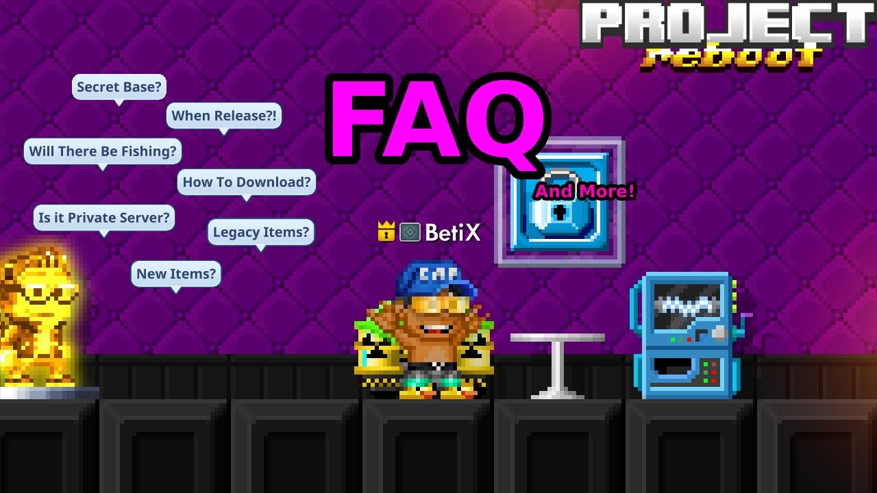 Answering Frequently Asked Questions About Project Reboot: Part 1 | Project Reboot Beta 4