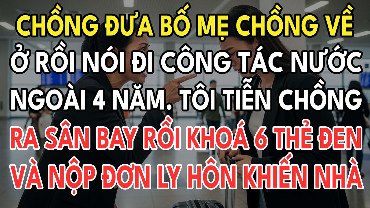 Chồng Đưa Bố Mẹ Chồng Về Ở Rồi Nói Đi Công Tác Nước Ngoài 4 Năm Tôi Phát Hiện Hắn Ôm 3 Tỷ Đi Phú