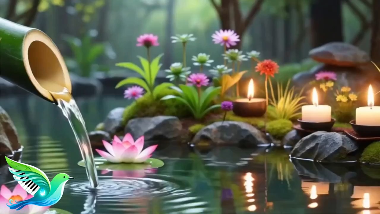 Relaxing Piano Music with Nature Stream 🌼 guiding You into Peaceful Relaxation