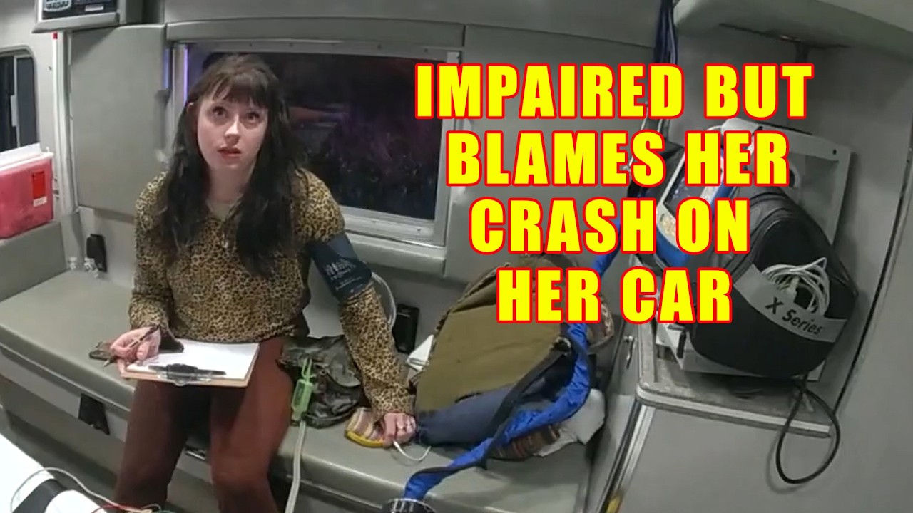 Impaired 20-Year-Old Blames Her Crash on Her Car