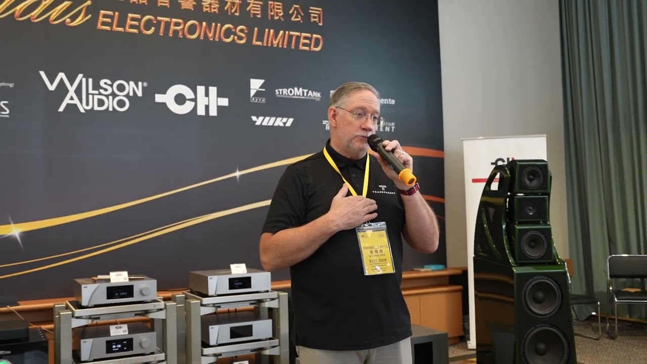 Hong Kong AV SHOW 2024 / Transparent, CH Precision / Demonstration