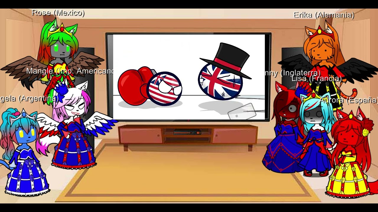 Paises (Dimension de reinos) Reacciona a: El pasado de EE.UU
