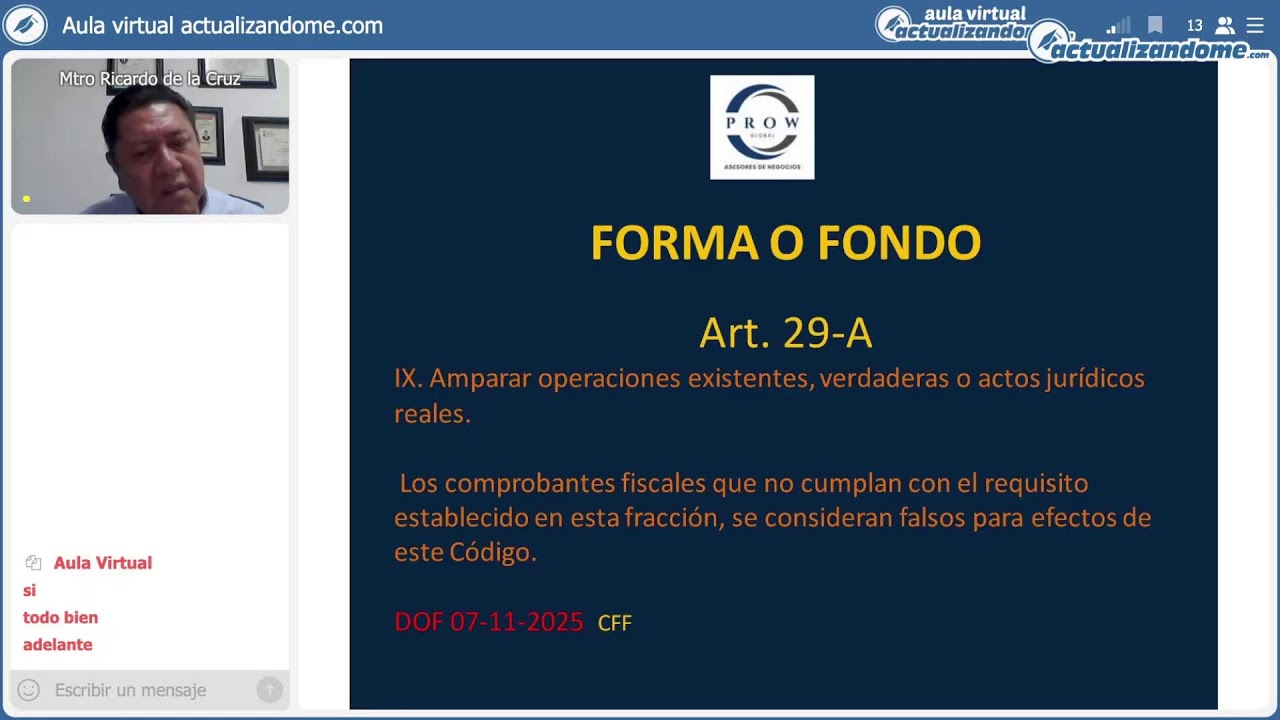 En Sintonía Fiscal – FORMA O FONDO: Fracción IX del Artículo 29-A del CFF