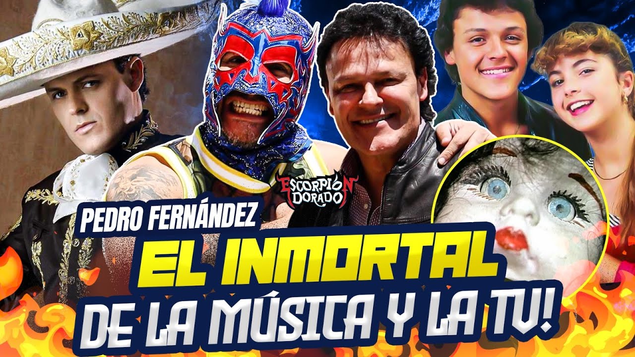 PEDRO FERNÁNDEZ & Escorpión Dorado #AlVolante Pedrito Fernández creció. Su vida de actor y cantante