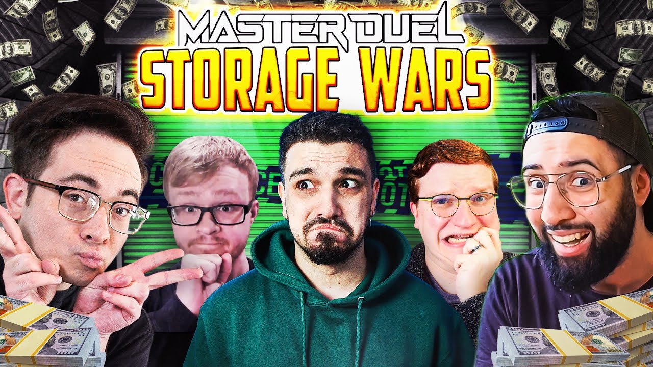 WE BID BLIND ON INVISIBLE BOXES AND DUELED!