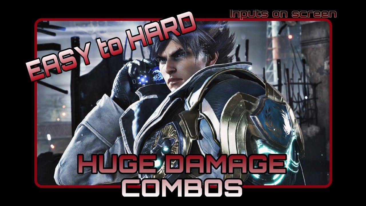 TEKKEN 8 [EASY to HARD] - HUGE Damage Lars Combos (with inputs)