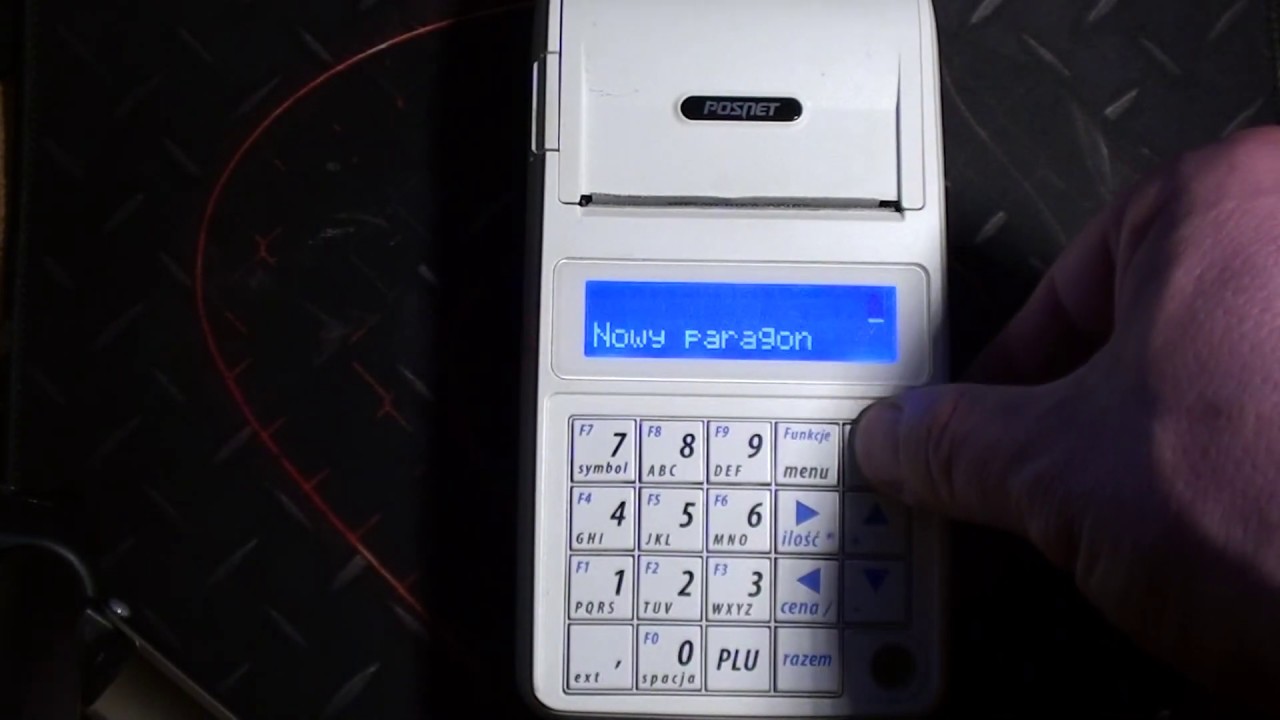 SPEKTRUM Poradnik - Jak wykonać raport miesięczny na kasie fiskalnej POSNET MOBILE HS EJ
