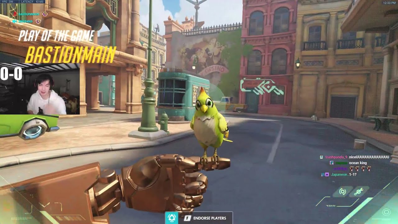 POTG! BASTION IS OP - TheBasti0nMain! OVERWATCH GAMEPLAY SEASON 29 TOP 500