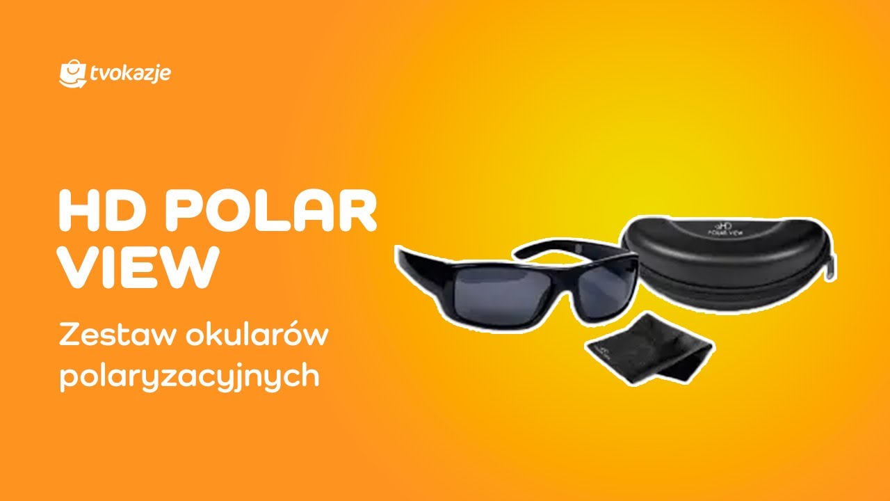 HD Polar View zestaw okularów polaryzacyjnych od TV Okazje