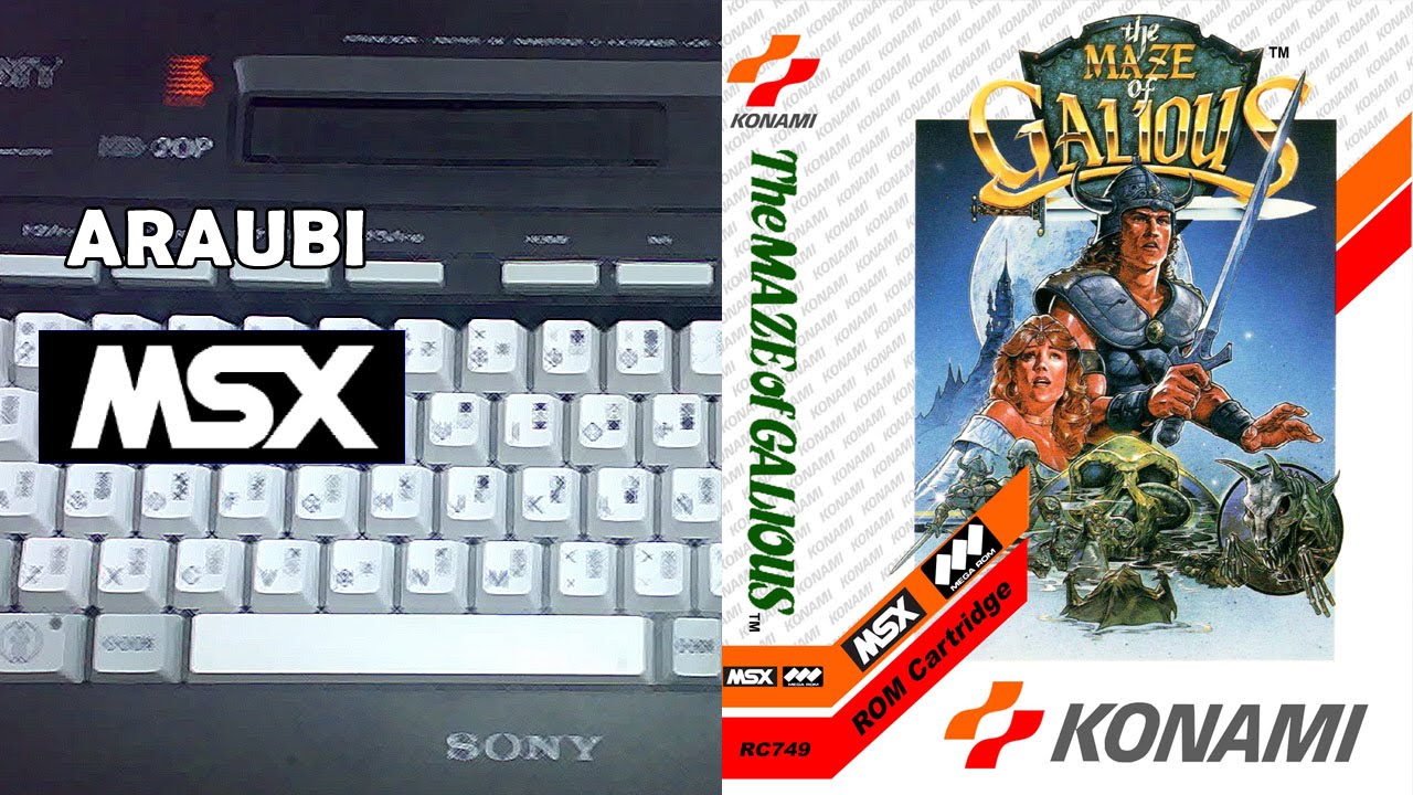 The Maze of Galious (Konami, 1987) MSX [041] Walkthrough