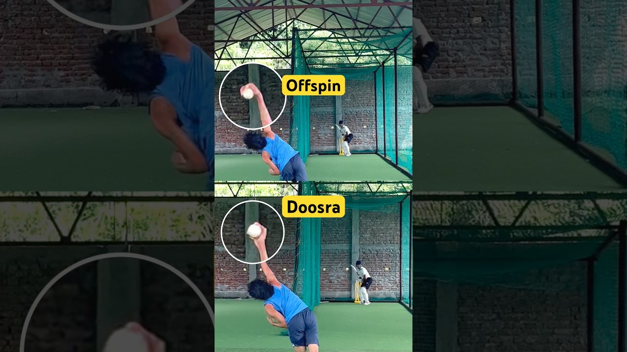 Offspin VS Dusra  | Key Difference | #cricketshorts #shorts #crickettips