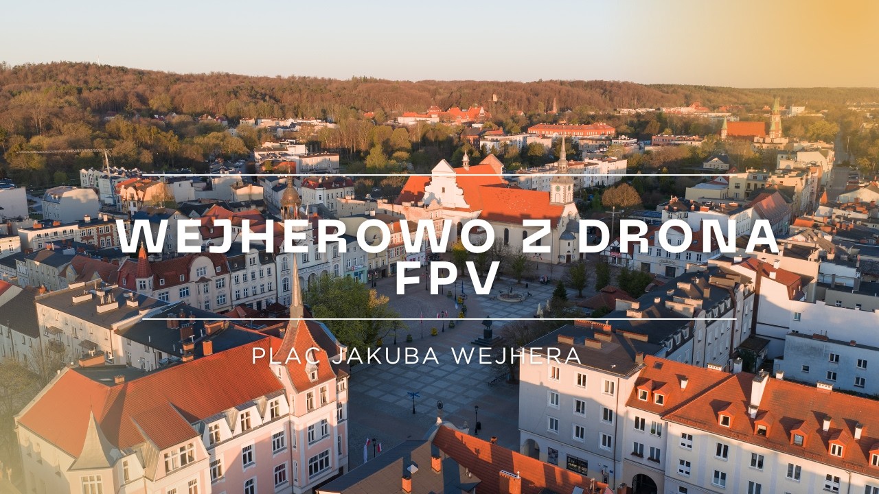 Wejherowo z lotu ptaka.